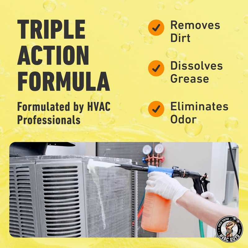 Leak Saver AC Coil Cleaner for All Condensers & Evaporators