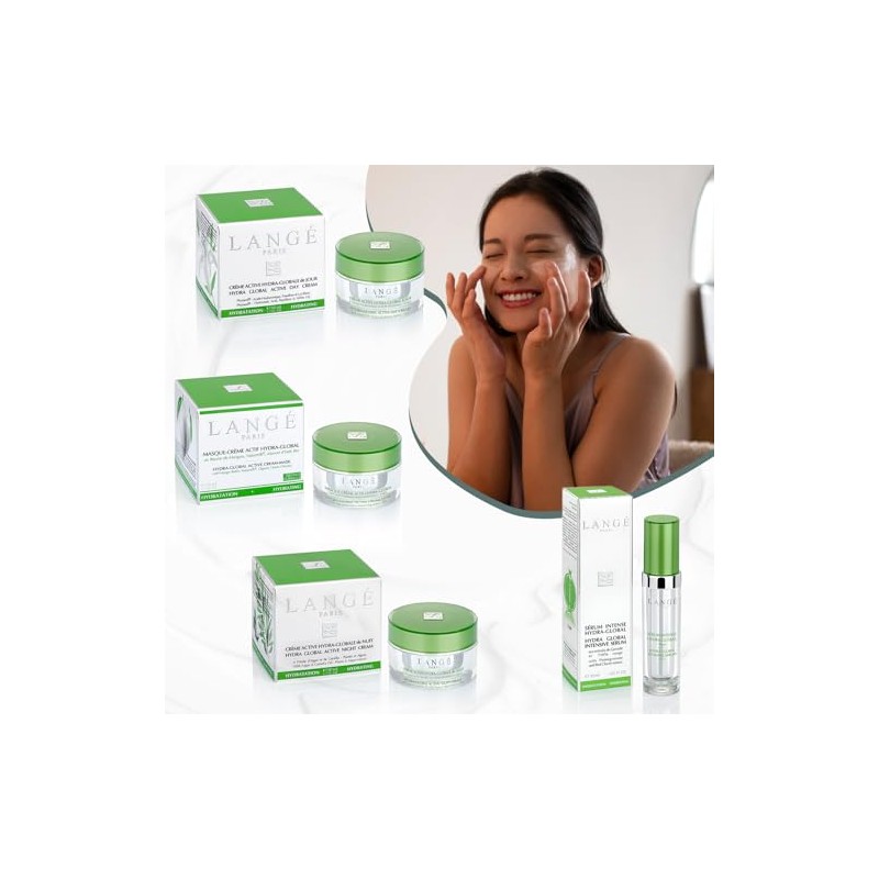 LANGE Hydra-Global Active Day Cream - Lightweight, Brightening Boost For