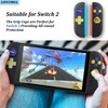 LEPEYMDA Cross Thumb Grip Set for Switch 2, Soft Covers
