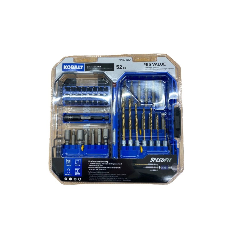 Kobalt 52 pc. Drill and Drive Set -1/4 in hex