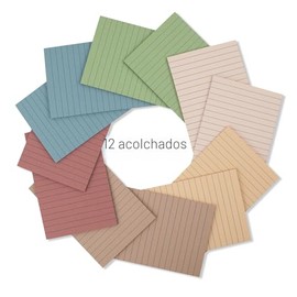 Paquete de 12 notas adhesivas forradas de 4 x 6 pulgadas, bloc de notas grandes con líneas, poder superadhesivo, blocs de notas de oficina y escuela, 