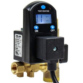 Digital Timer Tank Drain Electronic Valve Air Compressor Condensate 1/4" 250 PSI