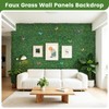 48×120" Faux Ivy Fence Screen Roll UV Resistant Boxwood Privacy