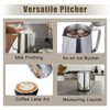 67 oz 304 Stainless Steel Pitcher with Lid, 2 L