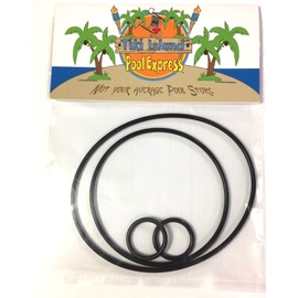 Tiki Island Pool Express Compatible with Jandy, Pentair Compool 1.5"-3.0" Pool Valve O-Ring Kit fits 51016200, 192039, 1132, R0487100