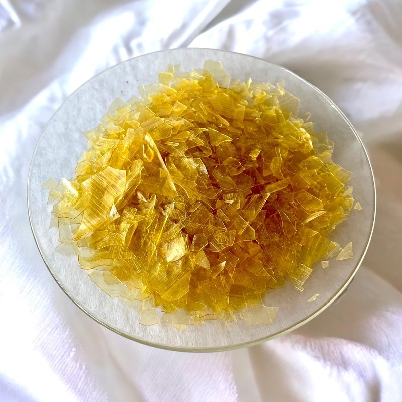 Generic Transparent Dewaxed Super Blonde Shellac Flakes 8oz