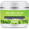 Urea Cream 42% Foot Cream Salicylic Acid 4 Oz, Upgraded Callus Remover For Feet, Knees& Elbows, Intensive Moisturizes & Softens Skin, Exfoliates Dead Skin