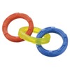Richell Dog Toy, Nerf Dog, Three Ring Tag, 10.5i