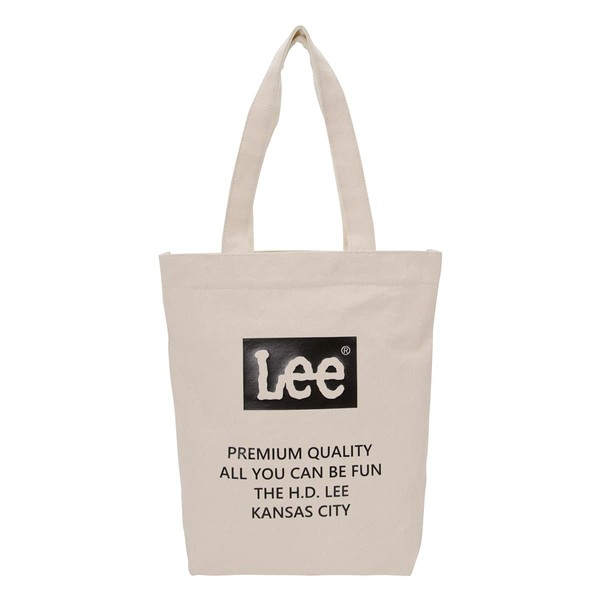 Lee 320-802 Thick Cotton Canvas Tote Bag, [10] White