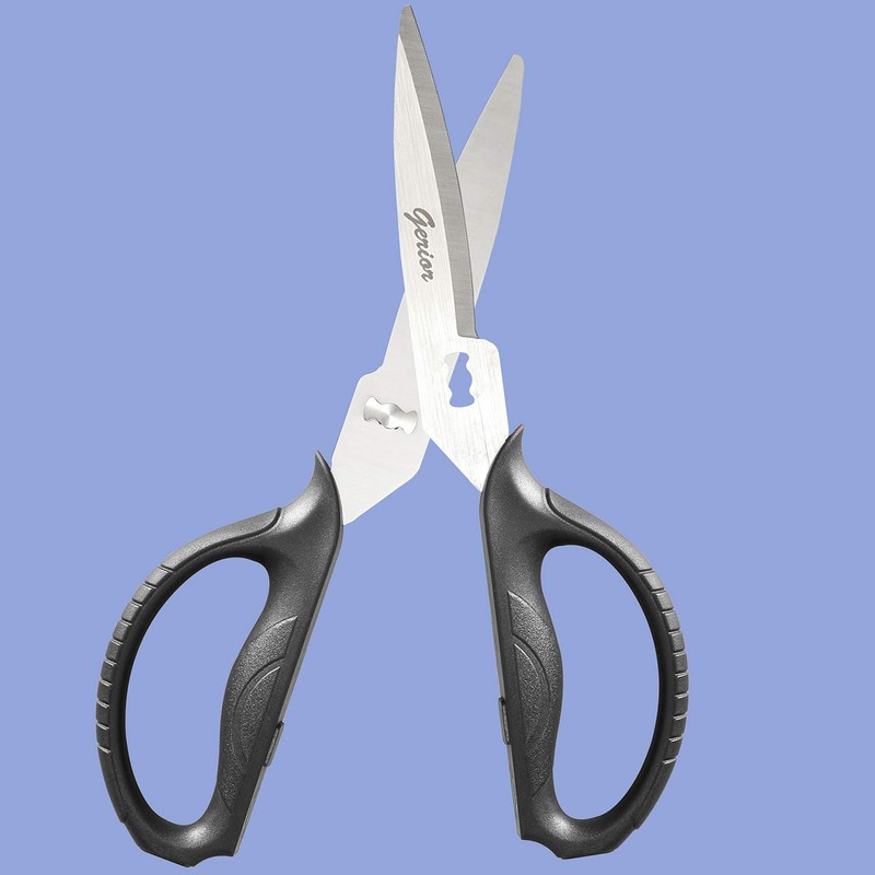 Food Scissors - Stainless Steel Kitchen Shears for Food, Chicken,