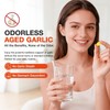 Odorless Aged Garlic Extract 300 Softgels, 10000mg Aged Garlic Supplements