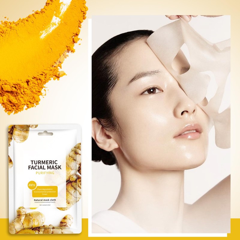 Turmeric Face Masks Sheet（6Pack）