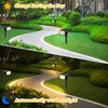 Sucolite 8-Pack Solar Spot Lights Outdoor Waterproof IP65, 3 Lighting