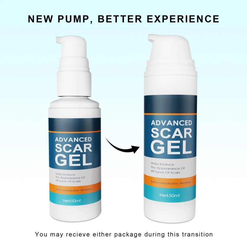 Scar Gel, Scar Cream, Advance Scar Gel for Surgical Scars,Face,Bod<wbr/>y,Leg,