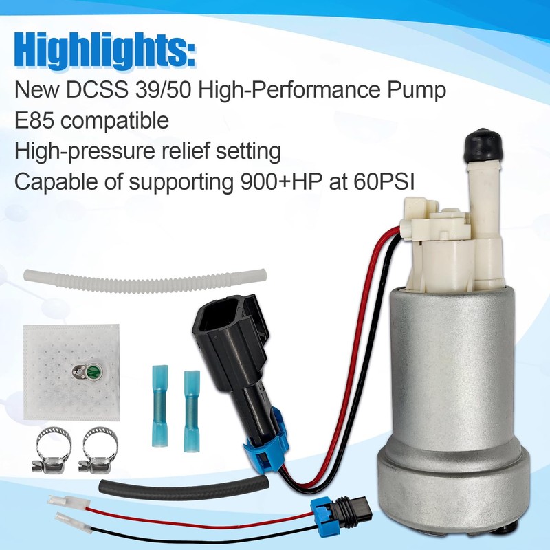 Vanpert 535lph F90000295 Fuel Pump High Performance E85 Fuel Pump