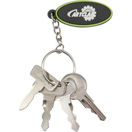 Golf Cart Keys Set (4PCS), Suitable for EZGO, Yamaha, Club Car, OEM#1012505 17063-G1 JU2-H2511-00 JU6-H2511-10