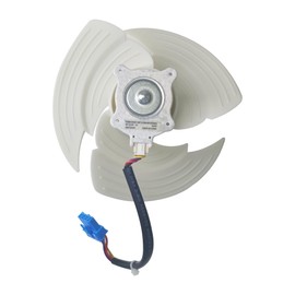EAU63103302 Refrigerator Condenser Fan Motor Assembly Fits for LG Kenmore,Replacement Parts for EAU63103301, EAU63103302, AP6235485, 4509126 DC 12V 1A 4-Pin