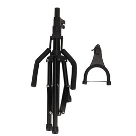 Ukulele Violin Stand Adjustable Height Aluminum Alloy Instrument Stand with Lock Buckle Side Bow Bracket