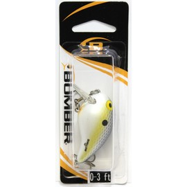 Bomber Lures Shallow A Finesse Wake-Bait Fishing Lure, Fishing Gear and Accessories, 2", 3/8 oz, Foxy Shad