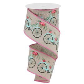 Expresiones, cinta para bicicleta de 2,5 cm en cinta reale: natural (10 yardas) RGA164018
