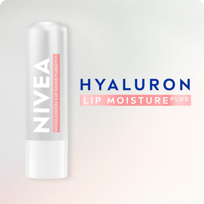 NIVEA Hyaluronic Lip Moisture Plus Rose, 5.2 g