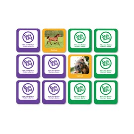 MindWare Seek-A-Boo Mix-and-Match Memory Game – Early Learning for Toddlers & Preschoolers – Great for Home or Daycares – 64 Tiles & Parent Guide – Ages 3+