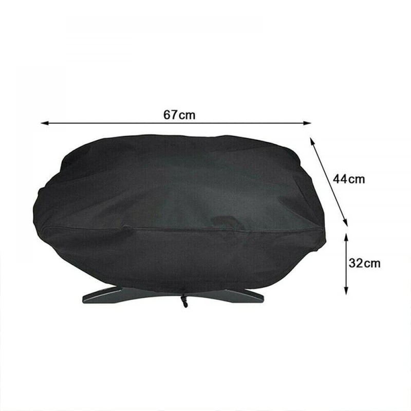 AIMALL Waterproof BBQ Grill Cover for Weber 7110 Q1000 Series