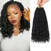 Samtress 10 Zoll Senegalese Twist Crochet Hair with Curls 9