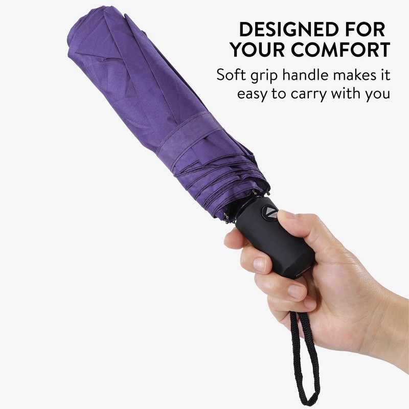 SWISSONA Umbrella, Windproof, Lightweight and Compact, Automatic Open-Close Including Umbrella