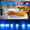 Afurkuot 2-in-1 Blue LED Warning Dash Windshield Strobe Lights, 26
