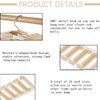 Pack of 2 Belt Storage with 10 Slots, Tie Holder,