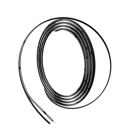 BNTECHGO 30 Gauge Silicone Ribbon Cable Flexible 2P Black 5 ft Flat Cable 30 AWG Stranded Tinned Copper Wire