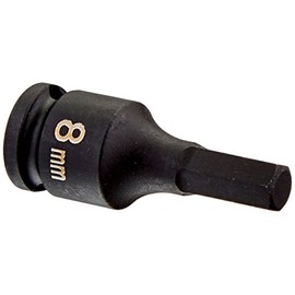 Grey Pneumatic (1908M) 3/8" Drive x 8mm Hex Driver Socket
