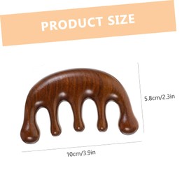 FRCOLOR Craft Body Massager Comb Creative Massage Tool for Scalp and Muscle Relief Promotes Smooth and Comfortable Design