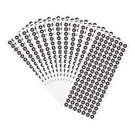 uxcell 1400Pcs 3D Scanner Markers 2mm for 3D Scanner, 3D Tracking Dots Reference Point Markers, 3D Target, Diffuse Reflection Markers for 3D Scanner Optical Tracking(ID 2mm OD 4mm)