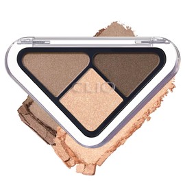 Clio CLIO Essential Shadow Tap ESSENTIAL SHADOW TAP Eyeshadow Palette (01 Portable Beige, 1 Piece)