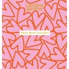 2025 Caroline Gardner Hearts & Mixed Prints Desk Calendar