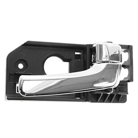 TRQ Front Right Interior Door Handle Chrome Passenger Side Compatible with 2007-2008 Hyundai Entourage 2006-2012 Kia Sedona