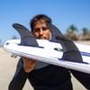 Surf Squared Medium Thruster Fins Set (3 Fins) - Honeycomb