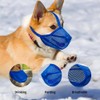 Miavers Dog Muzzle, Soft Mesh Covered Muzzles for Small, Medium,