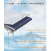 Flaconi Car Windshield Cover,Windshield Cover,Windshield Cover for Ice and Snow,Car