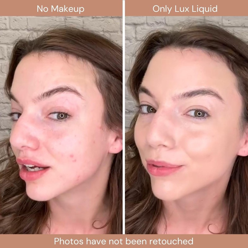 BaeBlu Organic LUX Liquid Foundation SAMPLES, Mocha, Espresso, Kona