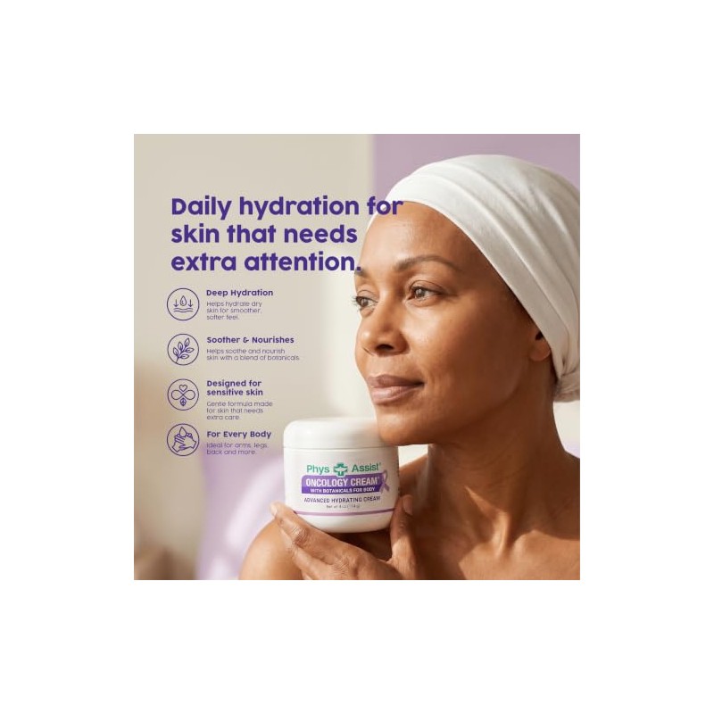 Physassist Crema Corporal Oncológica Botánicos Onzas Calmante Hidratante Piel Estresada