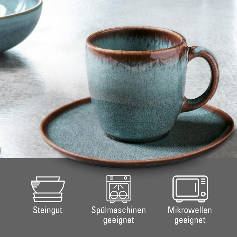 like. by Villeroy & Boch - Lave Glacé Coffee Saucer