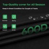 EZ-DONGTENG 30-inch Waterproof Smoker Cover fits for Masterbuilt/East Oak and