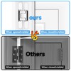 Hidden Door Hinge, 2 Pcs 6in Hidden Door Hinges, Hidden