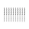 Meccion Wood Drill Bits 3mm 10Pcs Brad Point Auger Drill
