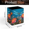 NWTRK Dragonfly And Flower Pen Holder Waterproof PU Pencil Cup