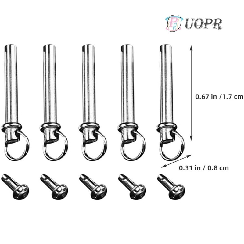 UOPR Folding Fan, Shaft Rivet and Nut Repair Kit 5,