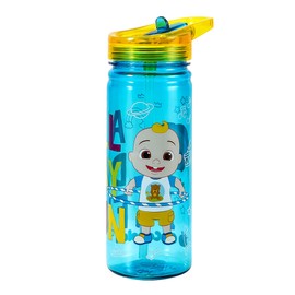 Zawadi Global Cocomelon 580ml Water Bottle for Kids School Drinks Bottle Made of Durable Ecozen Reusable BPA Free